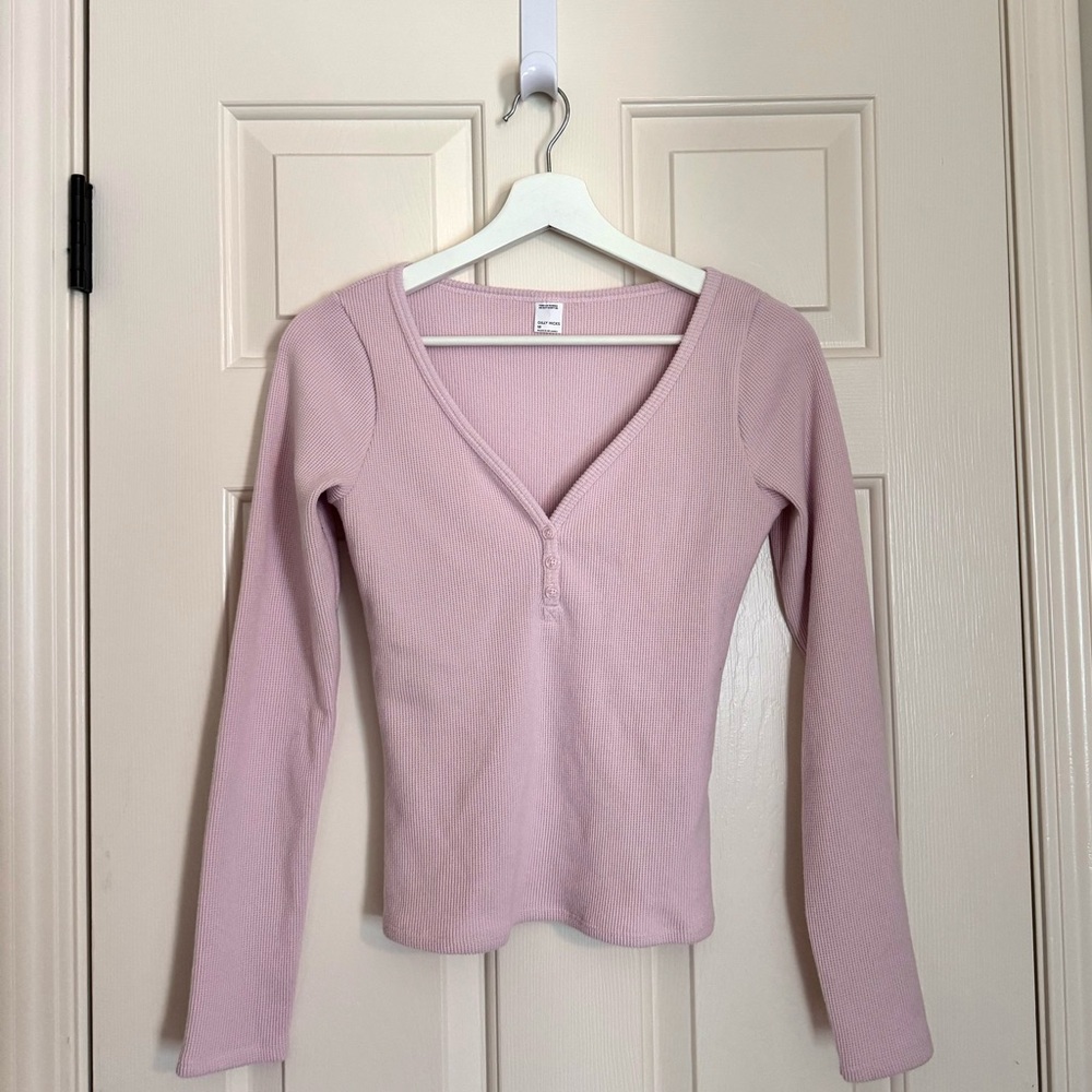 Gilly Hicks Women’s Cozy Waffle Henley